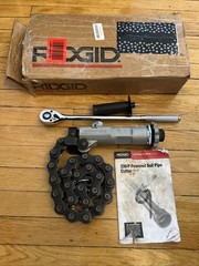 RIDGID 238-P Powered Soil Pipe Cutter, 8&rdquo; CHAIN Snap CUTTER 42878 NEW 🔥ratchet