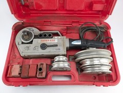 Super-Ego Robend 3000 Portable Electric Pipe Bender w/ 5 Sets of Bending Dies