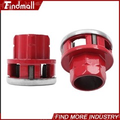 Findmall 1-1/4&Prime; & 1&rdquo; NPT 12-R RH Die Head & Dies 4 Ratchet Pipe Threader