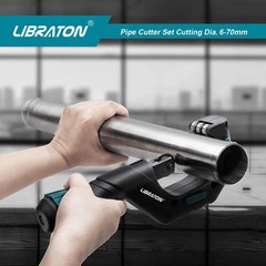 Libraton Tube Cutter, Mini Tubing Cutter, Heavy-duty Pipe Cutter with Deburring
