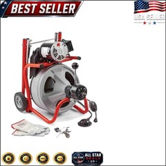 Professional 3-Piece Tool Set with Bulb Auger & Spade Cutter for Plumbers