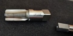 12 Pieces ~ 3/8&Prime;-18 NPT Taper Pipe Tap ~ USA & Japan Made HSS