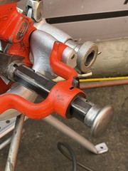 RIDGID 15682 Pipe Threading Machine Model 300 T2 + Carriage , 811 Die, Oiler #2