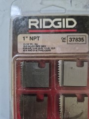 Ridgid 37835 1&Prime; 12R NPT Pipe Threading Dies 0R 00R 11R 111R 30-A 31A