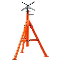 VEVOR Pipe Stand 2500LBS Pipe Jack Stand 27.2&Prime;-52&Prime; Height for 1/2&Prime; to 12&Prime; Pipes