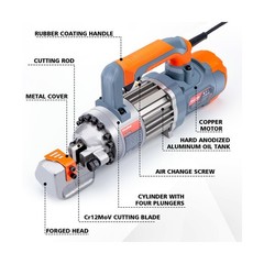 5/8 Inch Electric Hydraulic Rebar Cutter, Portable Rebar Cutter, Cutting up t&hellip;
