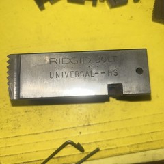 Ridgid 48260 1&Prime; High Speed Bolt Dies for Universal Die Heads