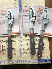 3X NEW HDX Sink Strainer Lock Nut Wrench 1000 012 534