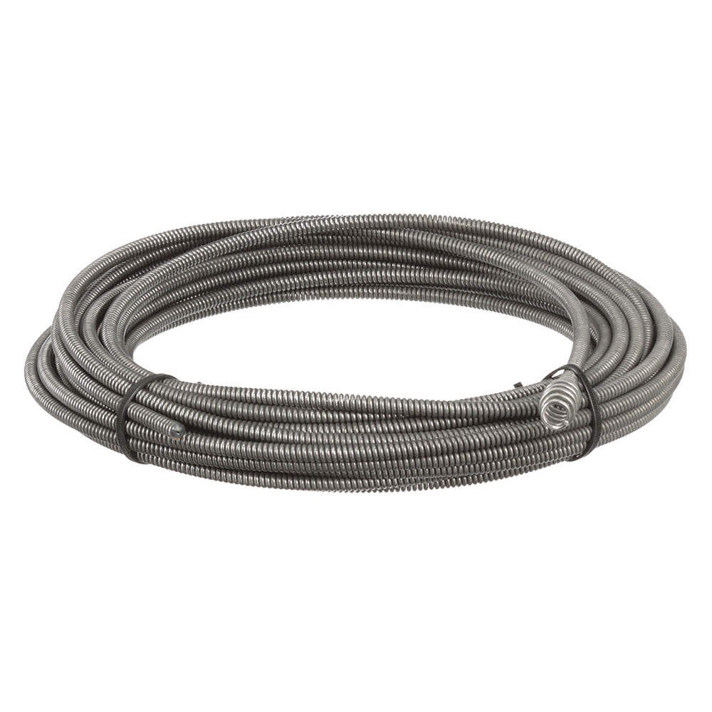 RIDGID C-21 Drain Cleaning Cable,5/16 in Dia,50 ft L 1VUY7