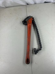 RIDGID C-14 chain pipe wrench heavy duty plumbing tool USA Made