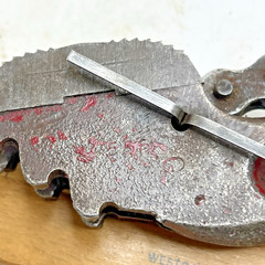 Vintage Reed Mfg Co No. CW14 Heavy Duty Bicycle Chain 2&Prime; Pipe Wrench Erie PA USA