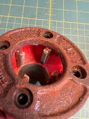 MISSING SCREWS OEM Ridgid OO-R 00-R Pipe Die Head: 1 in (3132)