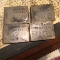 Toledo Beaver Die 3/4&rdquo; Not Dies for No. 999 or 2&Prime; H.S. Opening Die Head Dies
