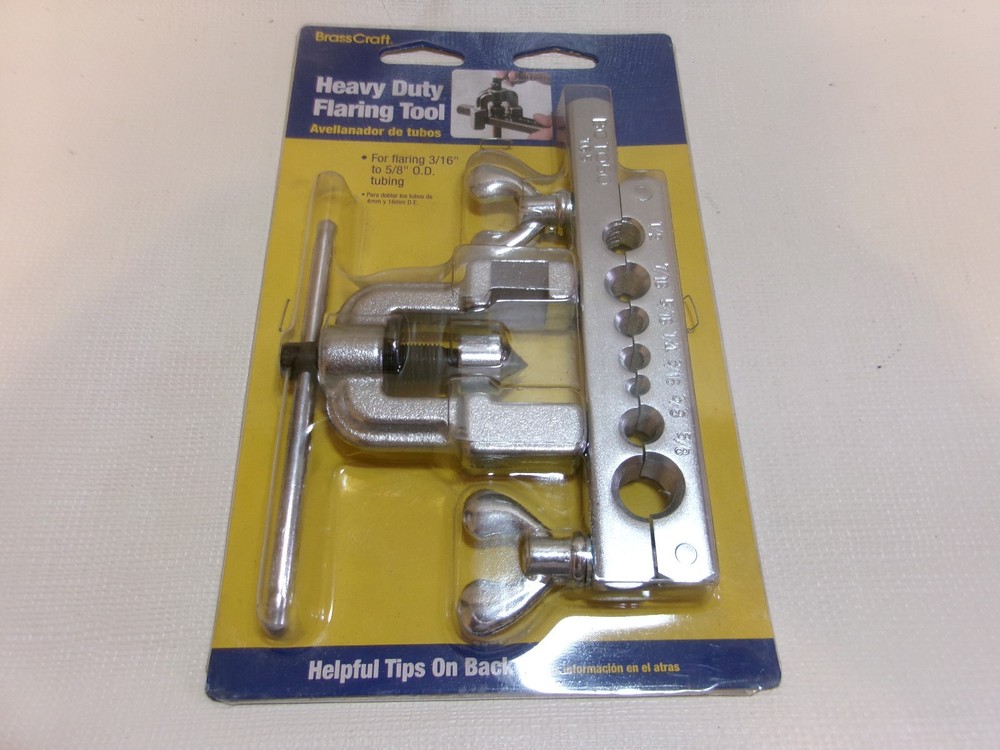 BrassCraft T050 3/16-in to 5/8-in OD Flaring Tool Stainless Steel