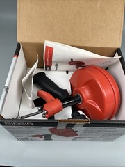 Ridgid 41408 Power Spin AUTOFEED Drain Cleaner Auger 25 ft. Drill/Manual