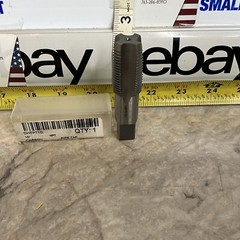 1/2&Prime;- 14 NPT Pipe Tap, Carbon Steel, DWTPT Series CARBON TAP PIPE TAP DWTPT1/2
