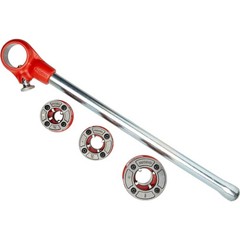 Manual Threader Die Head for Bolt Threading NPT 1/2 in Right Hand