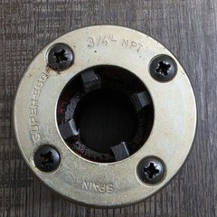 Super Ego Pipe Threader Die Head 3/4&Prime; NPT Made in Spain