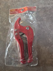 PVC Pipe Cutter, Do It 1 1/4 TO 1 5/8 Ratcheting Cutting PVC CUTTER