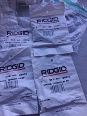 Ridgid 26872 Spring, Torsion .85 OD 4 In Lot