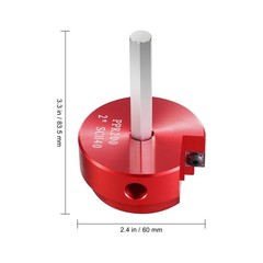 2 in PVC Pipe Reamer Aluminum Alloy SCH40 ABS CPVC for Electric Drills
