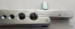 Powerbuilt Flaring Bar 5/8&Prime; 3/8&Prime; 1/4&Prime; 3/16&Prime; 5/16&Prime; 7/16&Prime; 1/2&Prime; 648610-8