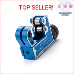 Loreso Copper Pipe Tubing Cutter &ndash; Mini Tube Cutter Tool for 1/8&Prime; 1/4&Prime; 1/2&Prime; to 1