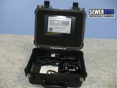 BATTERY POWERED/AC DVR SEWEREYE SEWER CAMERA PIPE VIDEO INSPECTION CAMERA SYSTEM