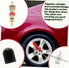 Tire Plug Kit 64 Pcs Tire Repair Rubber Nails Kit with 2 Sizes,Tire Caps with&hellip;