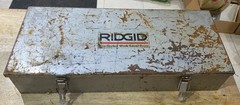 Ridgid 700-T2 Power Drive Pipe Threader Electric Threading Machine with 5 Dies