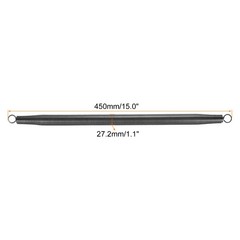 Spring Tube Bender Steel 380 mm/15.0 Inch Long 28.7 mm 1.13 Inch PVC Pipe