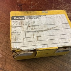 Parker 770106-8 Flaring Die 37-Deg For Hydra Tool 8mm (NOS)