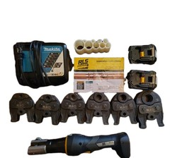 Klauke MAP219FLMRLS Pressing Tool Kit w/6 RLS Jaws, 2 Batteries and Charger