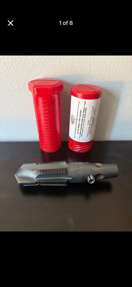 Drill Tap Water Service 1&Prime; &ndash; Reed DT100