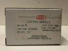 Reed Cat No O Item Code 03660 Cutter Wheel 12 pcs USA made