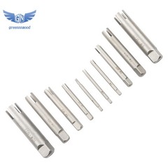 10pcs/Set Broken Tap Extractor Removal Tool Kits Screw Extractor 3/4 Claws