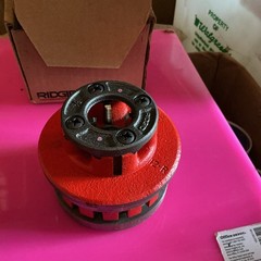 RIDGID 12-R: (NPT) Manual Threader Die Head,NPT,Alloy 4NV24