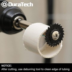 Durable Inside Pipe Cutter for PVC & Plastic with Saw-Tooth Blades &ndash; 2 Included