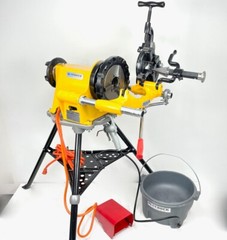 BLUEROCK PTM-300 Pipe Threading Kit includes PD-300 Power Drive, PTK-300 Tripod