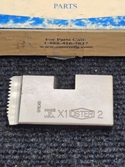 (QTY 4) Oster Die 13025 2&Prime; symbol X1 NPSM PVC 6272 2H