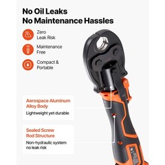 Uimoso 18V Electric Crimping Tool Kit for Copper Pipes &ndash; 1/2&Prime;, 3/4&Prime;, 1&Prime;