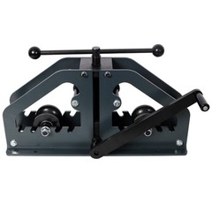 Tube Roller Bender with 3 Dies, Pipe Rolling Machine for Round Tube