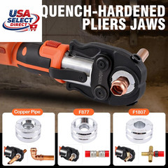 18V Cordless Plumbing Press Tool Kit 12-Ton Capacity