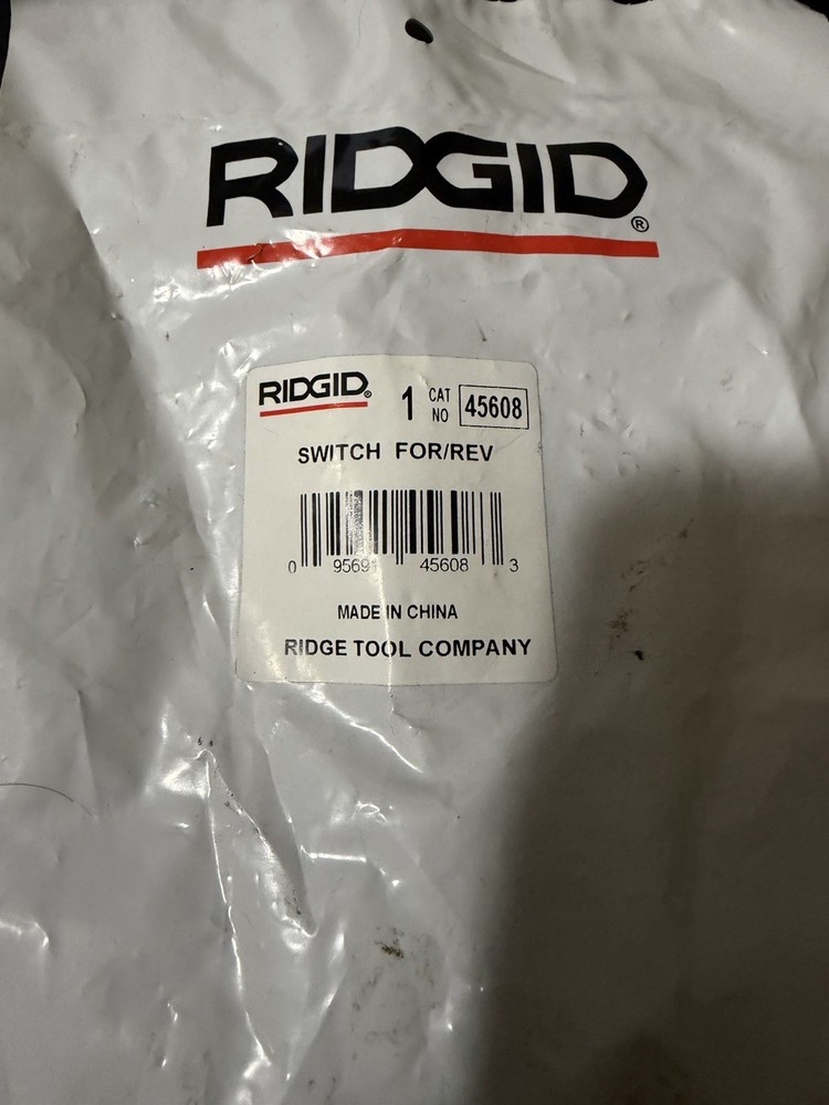 Ridgid 45608 Forward / Reverse Switch For 690 & 690-I Pipe Threader
