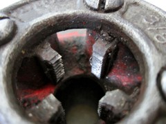 Ridgid Tools No. 12R Manual Ratcheting Threader 3/8&Prime; Die Head Made in USA