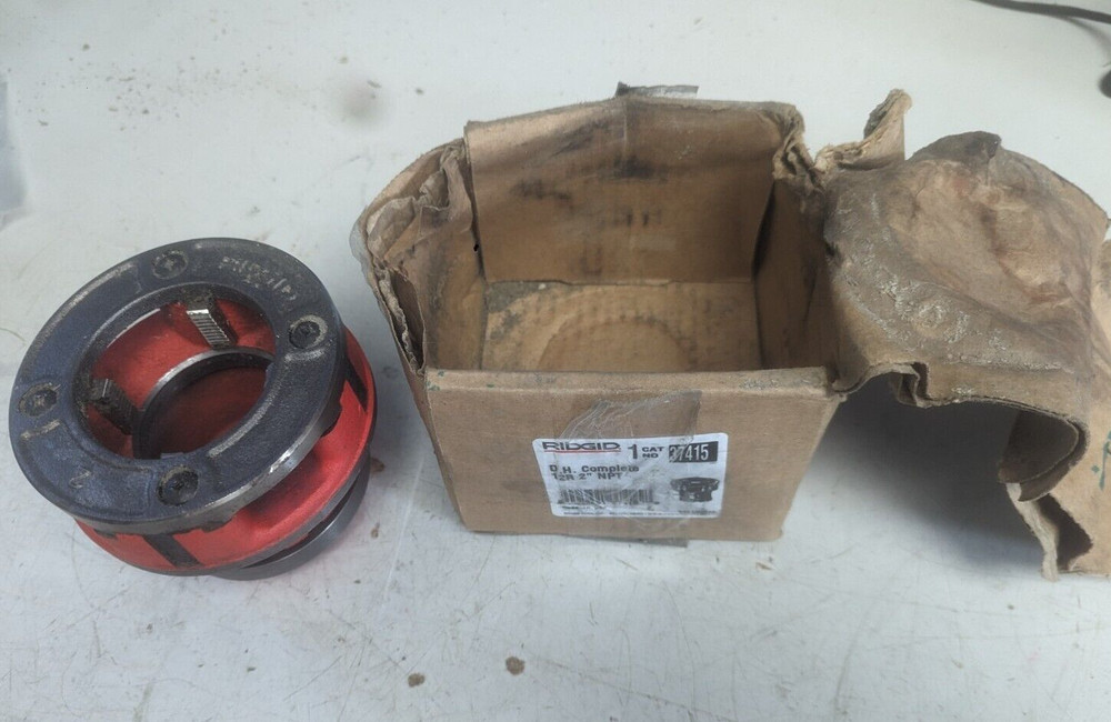 Ridgid 37415, 12R NPT 2&Prime;, NPT 11-1/2 Tpi Pipe Threading Die Head