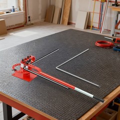 0-200&deg; Manual Bending Tool Pipe Tube Bender Heavy-Duty Tube Bending Tool Red NEW