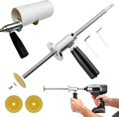 Internal Pipe Cutter, Pipe Cutter Tool with Diamond Grits Cutting Wheel Pipe &hellip;