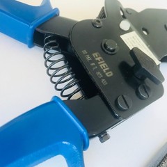 EFIELD PEX Ratchet Cinch Clamp Crimper With Pipe Cutter and 30 PCS SS Clamps