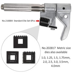 For OTC 7402 Universal Outside Thread Chaser Repair Tool & 202817 Metric Die Set